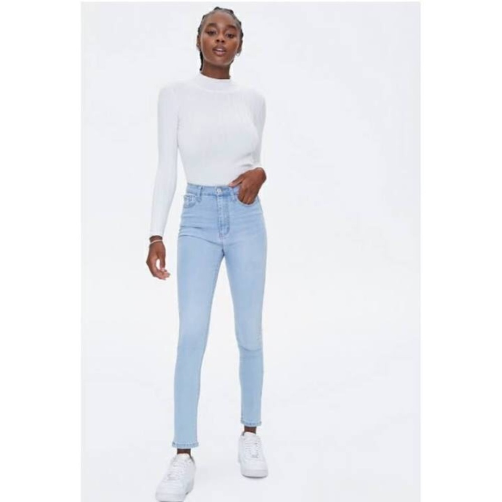 Forever21 High Rise Super Skinny Jeans